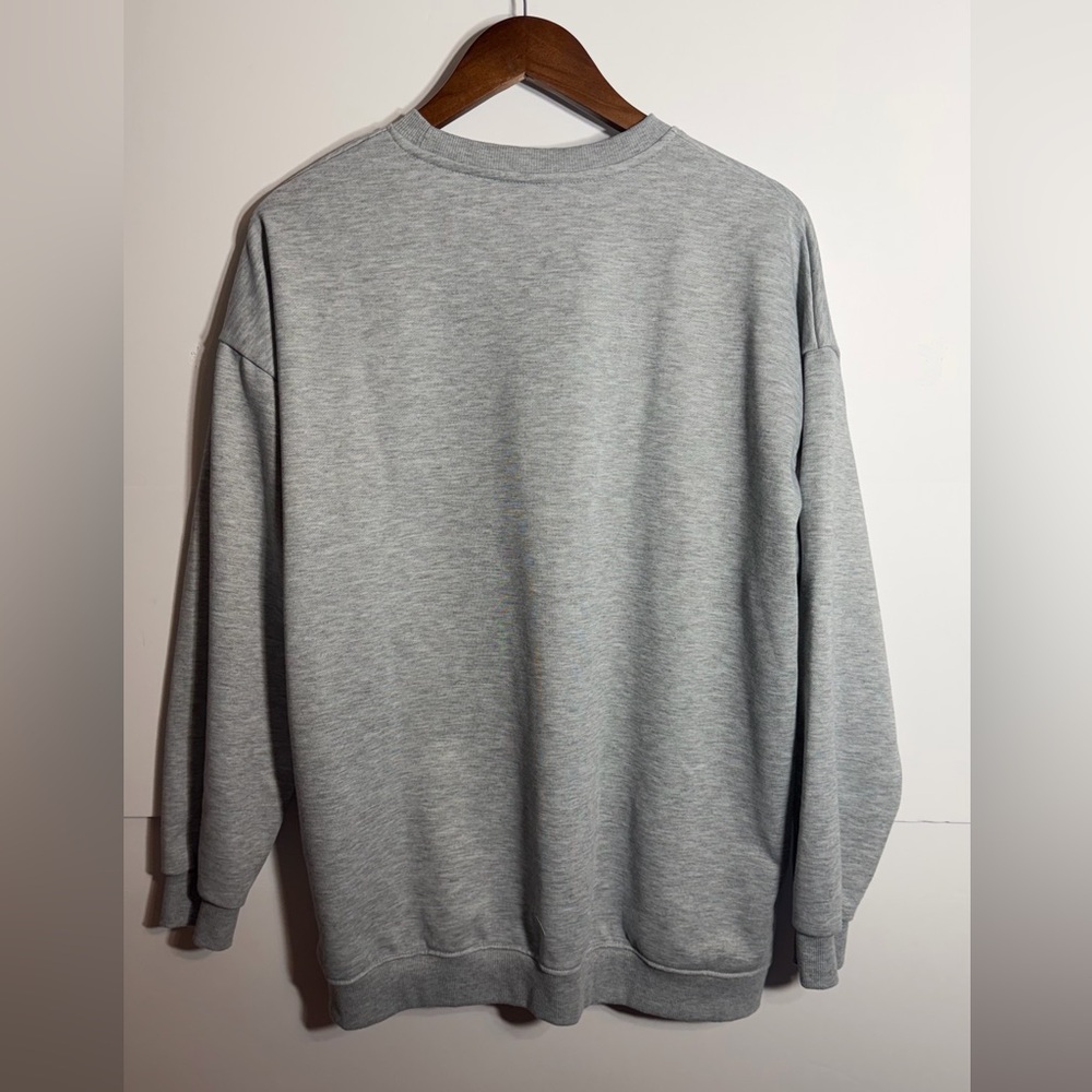 Gray Comfy 1989 Taylor's Version Graphic Sweatshirt With Birds Swifty - Picture 3 of 6